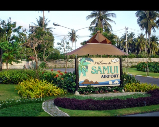 Am Airport Koh Samui