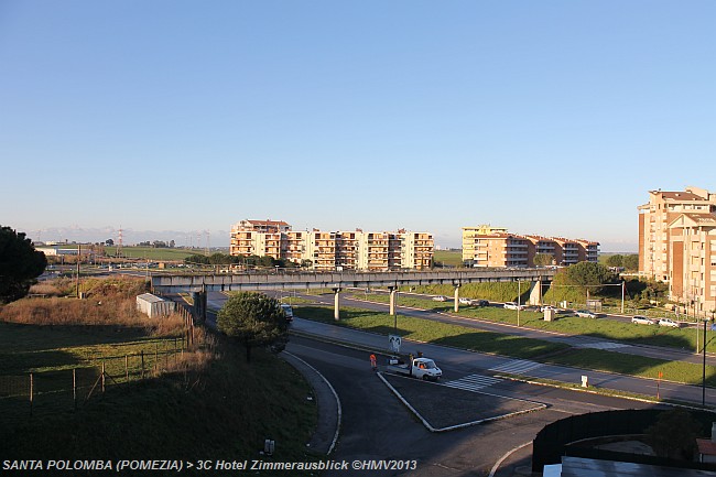 POMEZIA-SANTA POLOMBA > 3C-Hotel > Appartementausblick