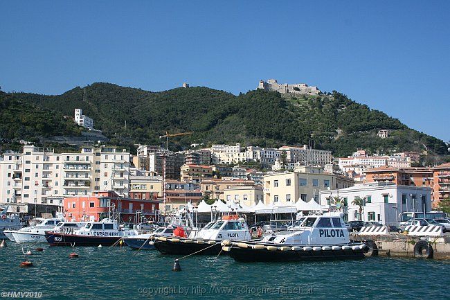 SALERNO > Festung oberhalb der Stadt