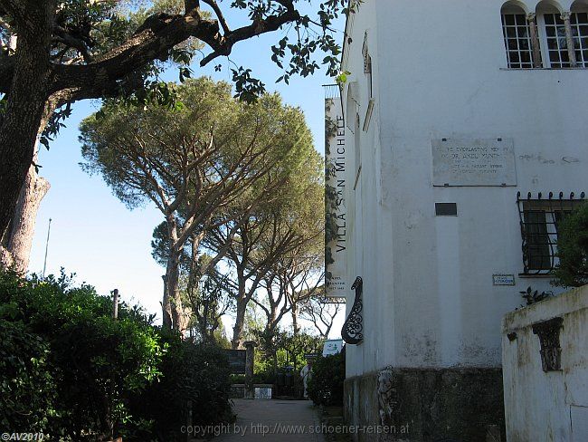 ANACAPRI > Viale Axel Munthe > Villa San Michele