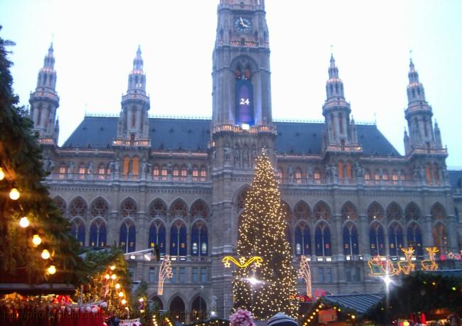WIEN > Wiener Rathaus > Adventmarkt