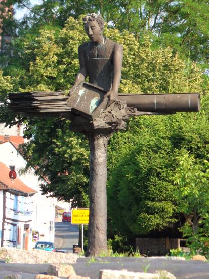 D: Bayern > Stockstadt Kreiselfigur