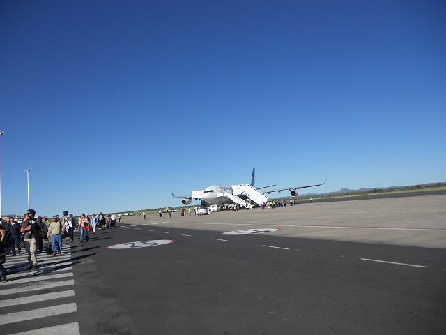 Ankunft in Windhoek