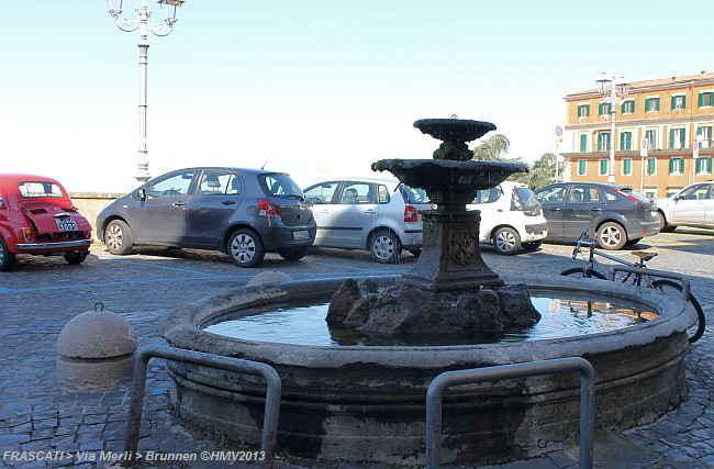 FRASCATI > Via Merli > Brunnen