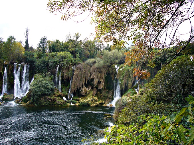 Die Kravicer Wasserfälle