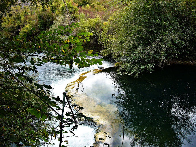 Die Kravicer Wasserfälle