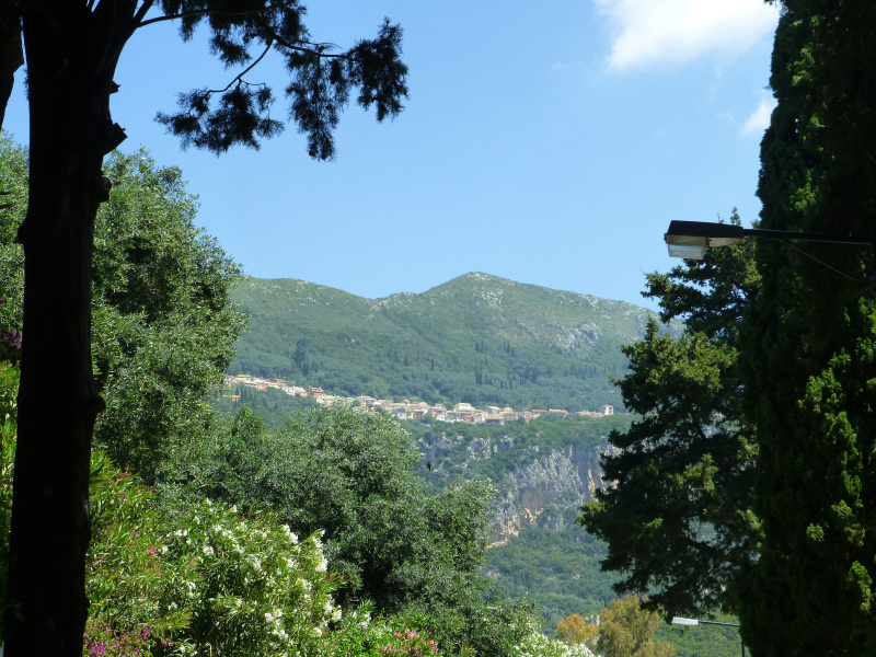 GR:Korfu>Lákones vom Kloster Paleokastritsa aus
