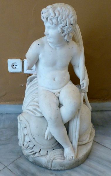 GR:Korfu>Achilleion>Skulpturenzimmer>geflügelter Eros
