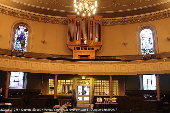 EDINBURGH > George Street > Parish Church of St Andrew and St George