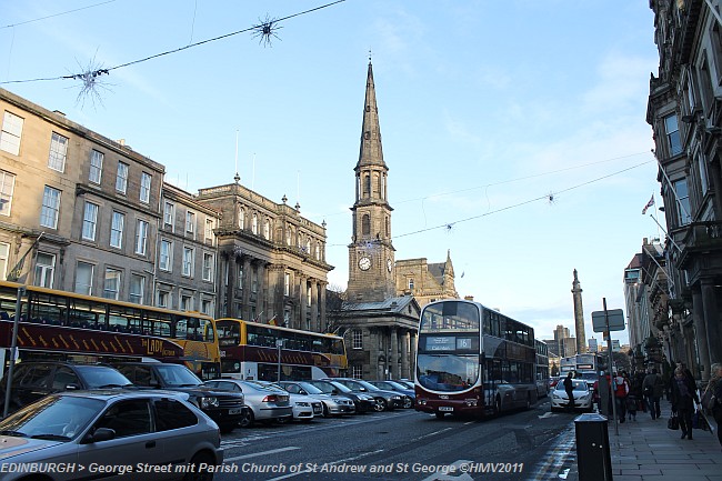 EDINBURGH > George Street > Parish Church of St Andrew and St George