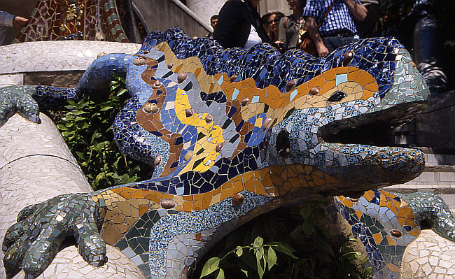 BARCELONA > Park Guell > Eingangsbereich