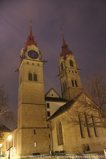 WINTERTHUR > Gotische Stadtkirche