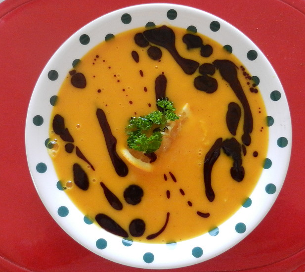 Kürbiscremesuppe