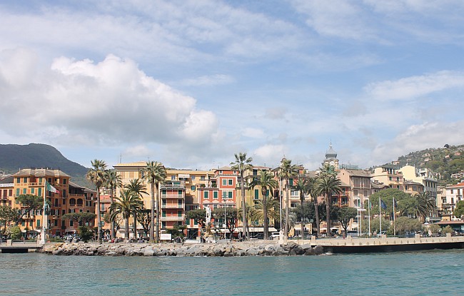 SANTA MARGHERITA LIGURE > Panorama der Perle von Tigullien