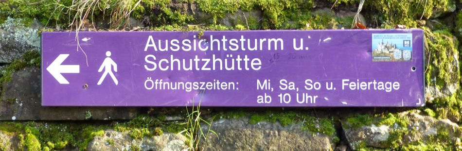 D:Bayern>Klingenberg>Aussichtsturm>Wegweiser2