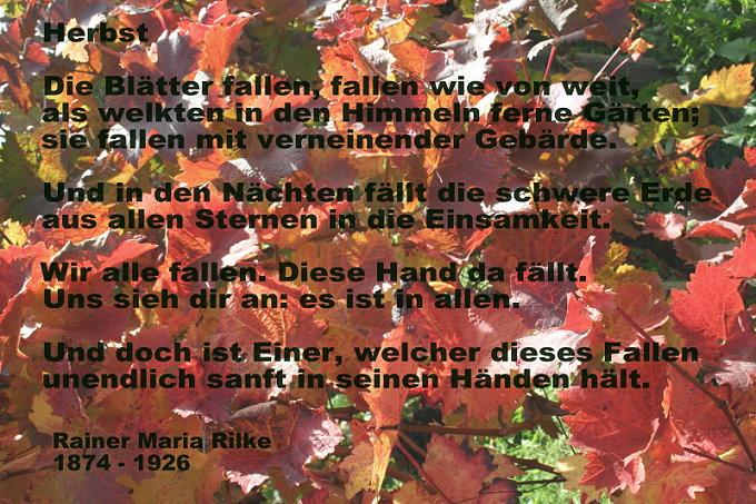 Erhardt gedicht herbst heinz Heinz Erhardt: