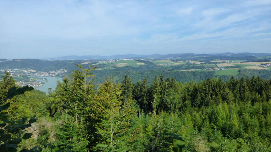 A:Blick ins Donautal oberhalb von Kasten