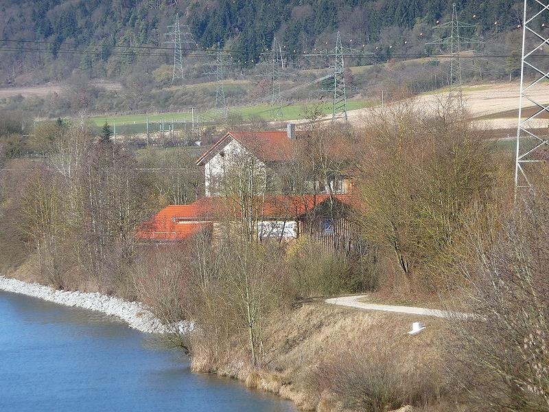 Schleuße Nr. 13 das schönste ehemale Gesamtbild , hier war der Zusammenfluss von Altmühl und Ludwigkanal