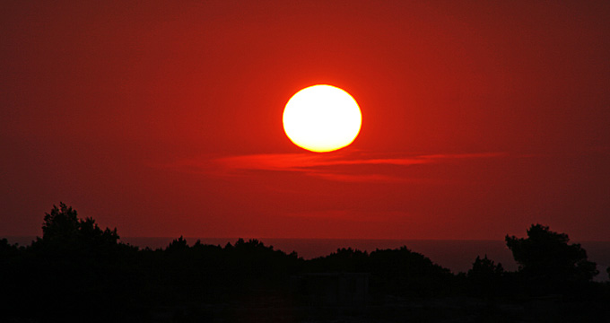 Sonnenuntergang Vela Luka