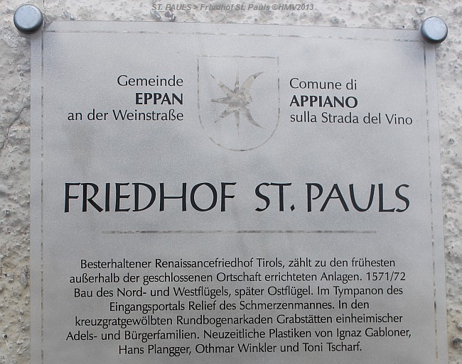 SANKT PAULS > Friedhof