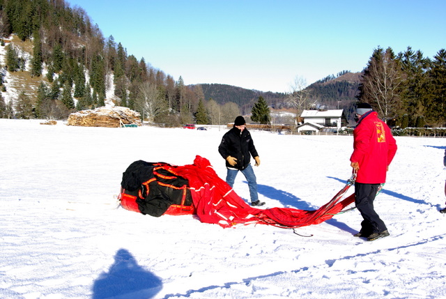 Heißluftballoonfahrt am Alpenrand 2