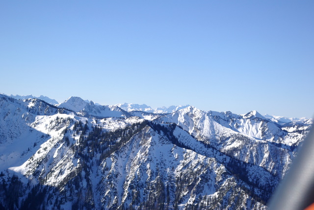 Heißluftballoonfahrt am Alpenrand