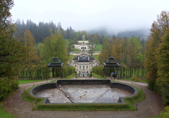 D:Schloss Linderhof>Blick vom Musikpavillon