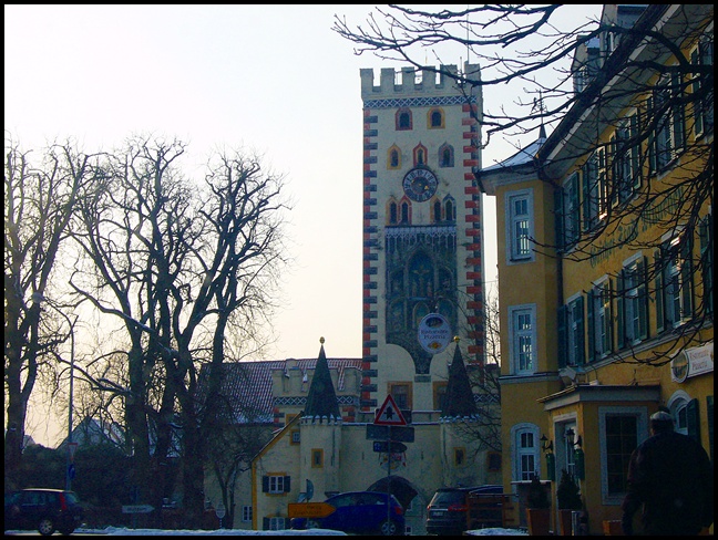 Das Bayerntor in Landsberg am Lech