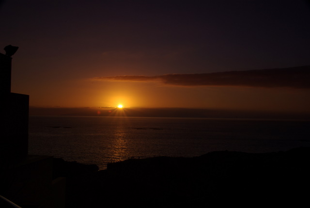 FIESTA FLORAL > Hotel Playa Paraiso > Sonnenuntergang