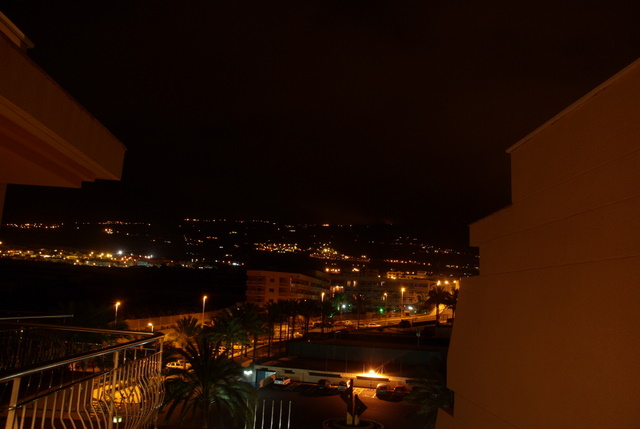 FIESTA FLORAL > Hotel Playa Paraiso > Nächtlicher Ausblick