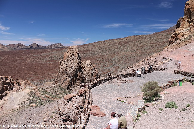 LAS CANADAS > Mirador Roques de Garcia > Ausblicke