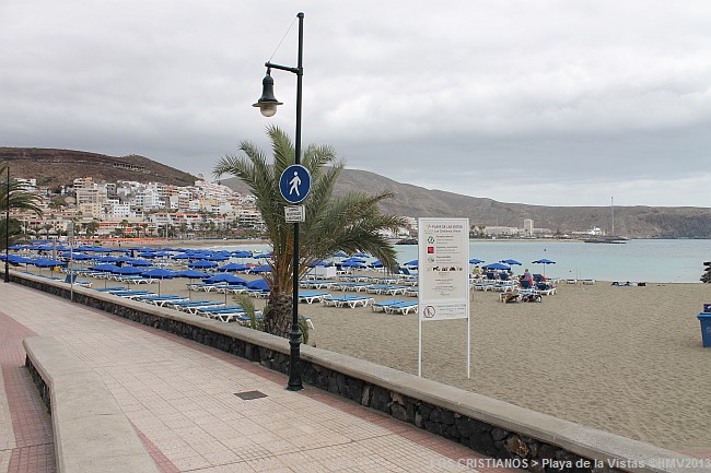 LOS CRISTIANOS > Playa de las Vistas > Badebucht