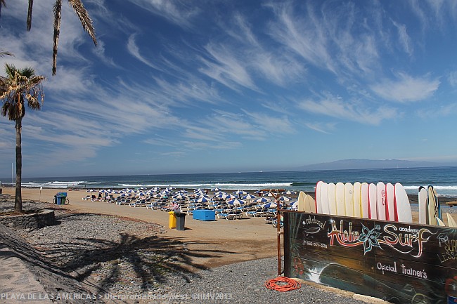 PLAYA DE LAS AMERICAS > Uferpromenade West > Badestrand