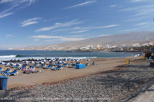 PLAYA DE LAS AMERICAS > Uferpromenade West > Blick nach Costa Adeje