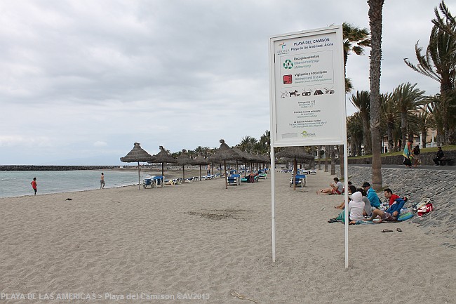 PLAYA DE LAS AMERICAS > Uferpromenade Süd > Playa del Camison