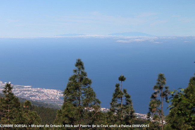 MIRADOR DE ORTUNO > Ausblick La Palma