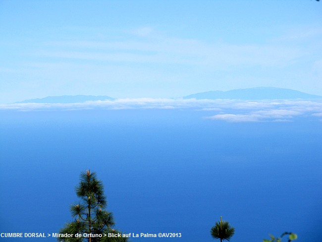 MIRADOR DE ORTUNO > Ausblick La Palma