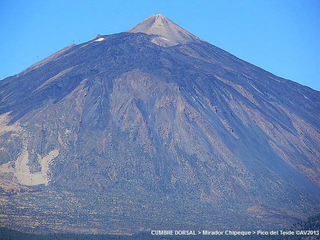 MIRADOR DE CHIPEQUE > Blick auf den Pico del Teide