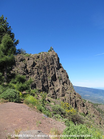 MIRADOR AYOSA > Felsformation