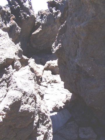 PICO DEL TEIDE > Gestein auf dem Vulkan