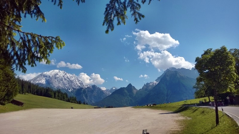 Ramsau, Wanderung zum Hirschkaser