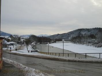 BAD TÖLZ > Isarbrücke und Berge