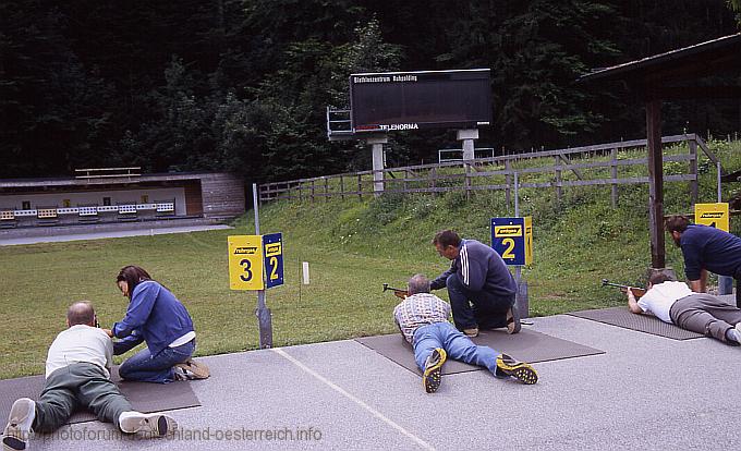 RUHPOLDING > Biathlonzentrum Fritz Fischer - Schießstand