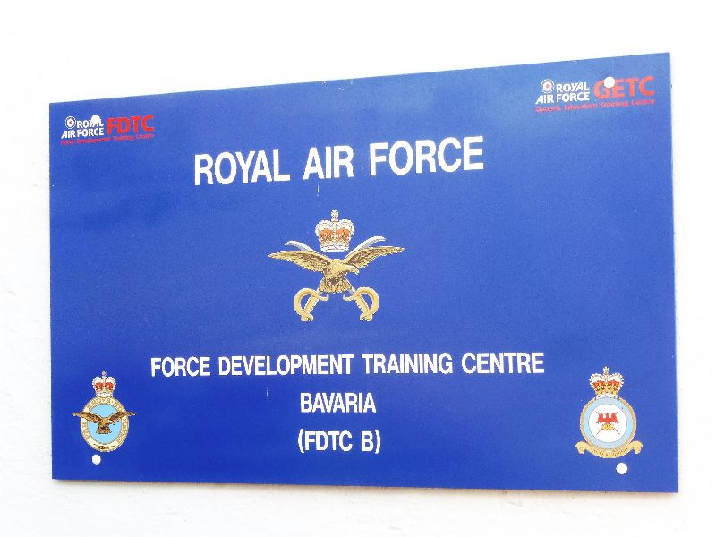 Royal Air Force Training center Gunzesried Säge