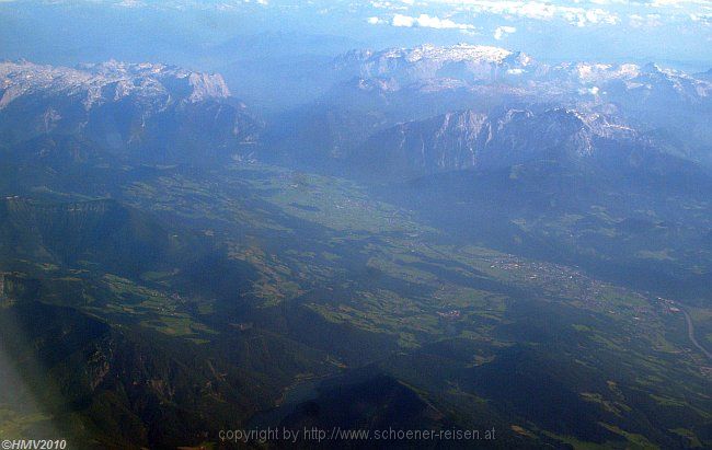 WIESTAL STAUSEE und TENNENGAU > Flug Graz-Stuttgart