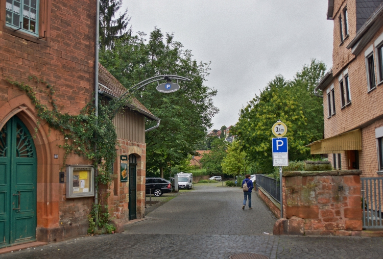 Büdingen, Parkplatz am Mühltor