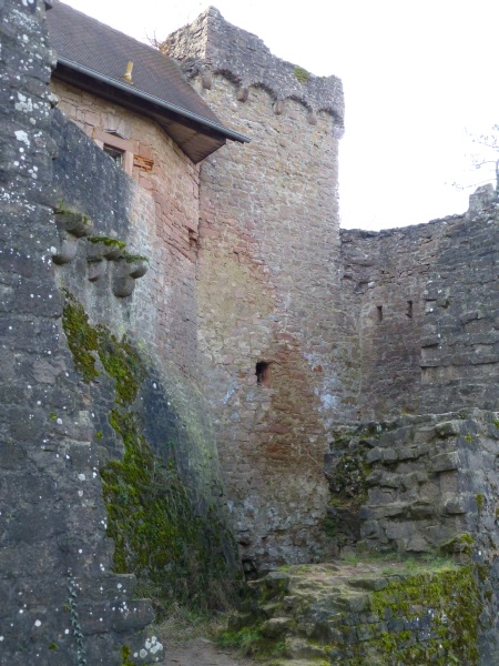 D:Hessen>Burg Breuberg>Burggraben>Hexenturm