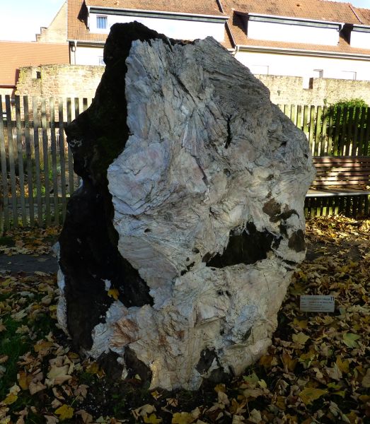 D:Hessen>Büdingen>Altstadtparkplatz>Zechsteindolomit