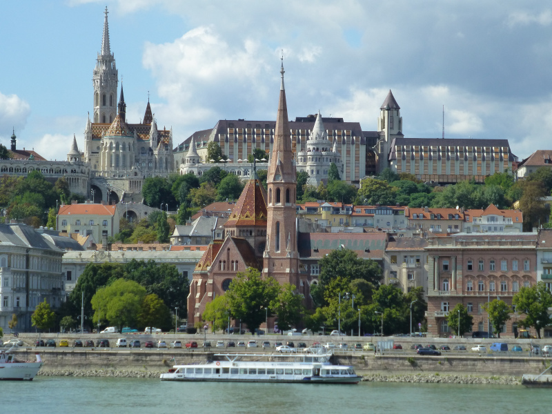 ka17, waldi, Budapest, Burgberg mit Matthiaskirche und Fischerbastei