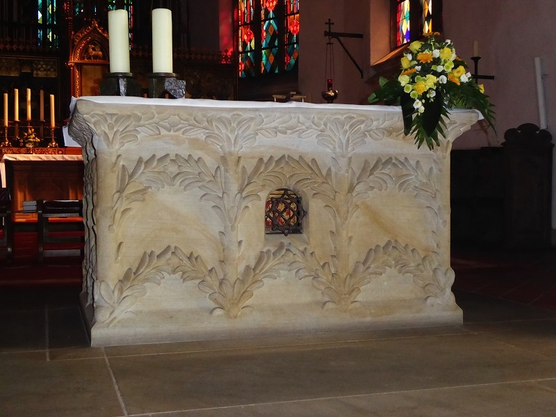 Altar mit Reliquie